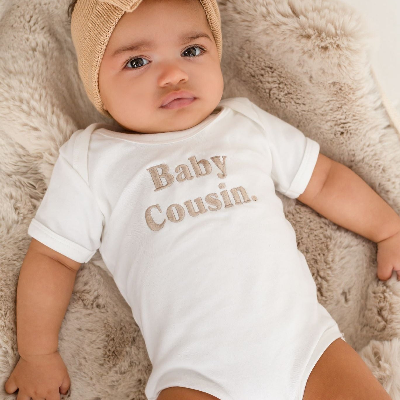 Cousin Babygrow Embroidered