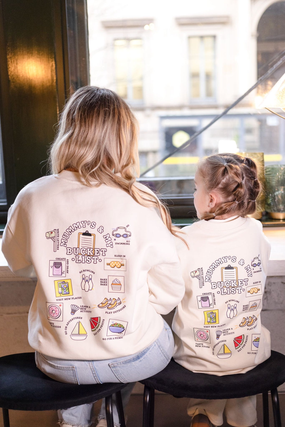 Kids Bucket List Vanilla T-Shirt - Print