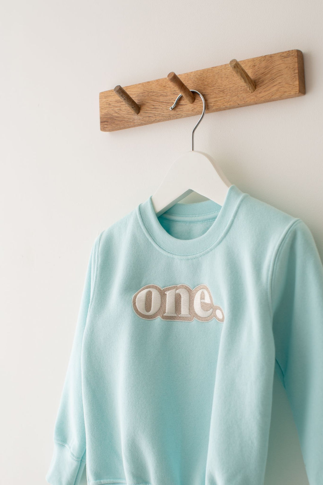 Pastel Bubble Birthday Age Sweatshirt - Embroidery