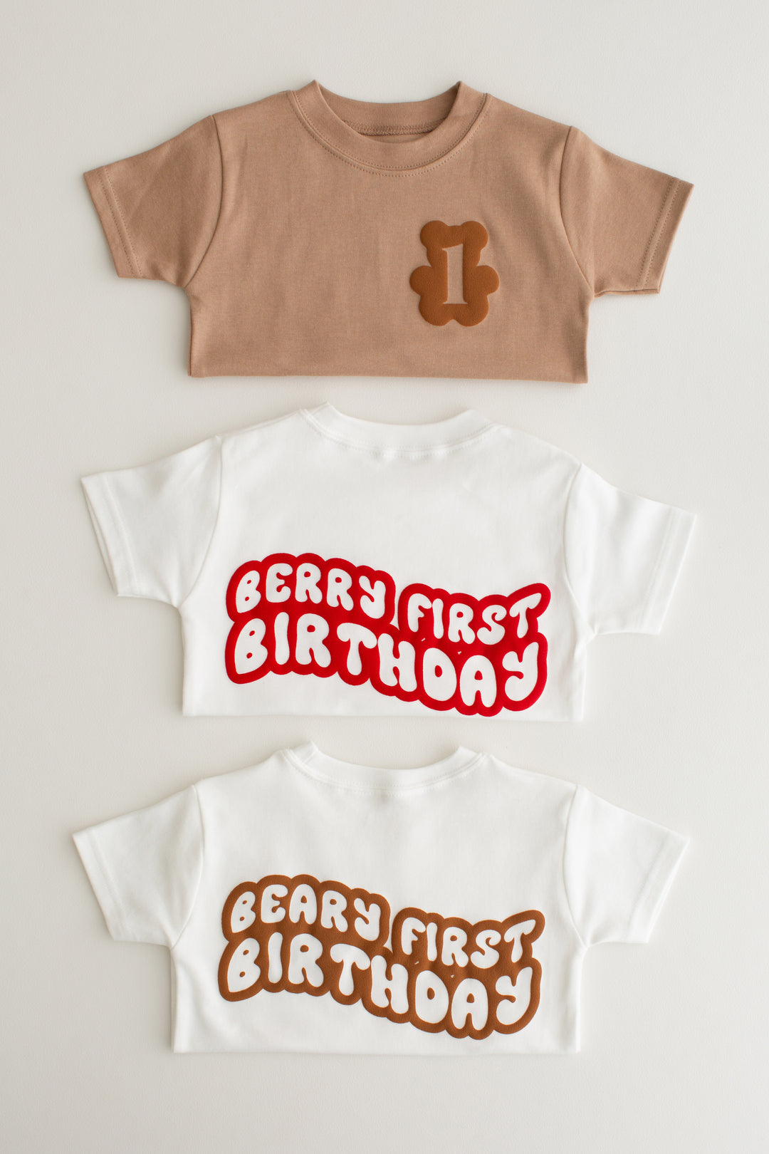 Beary First Bubble Print T-shirt