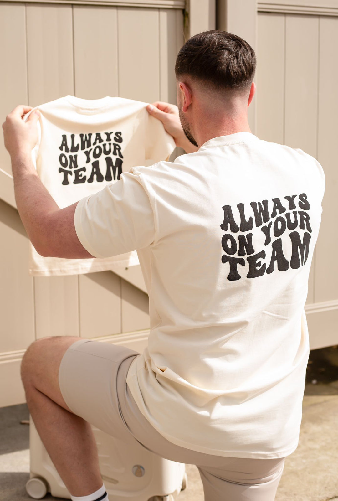 New Style Vanilla Team Tshirt - Bubble Print