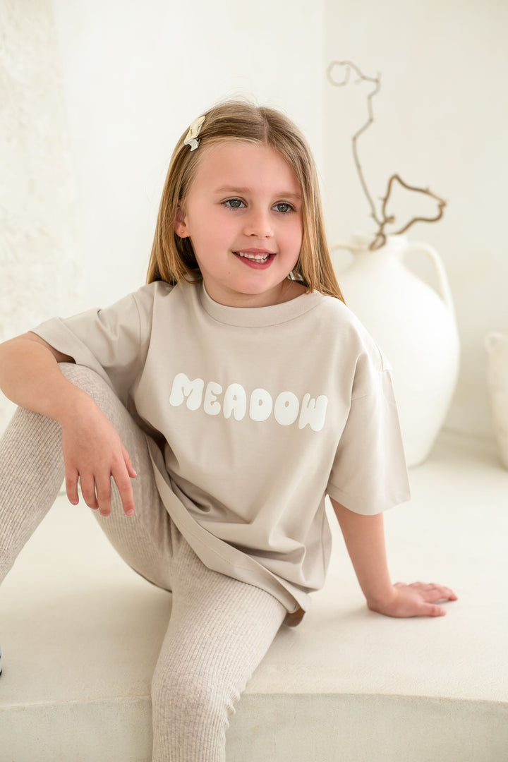 Matching Clay Child Holiday Tshirt - Bubble Print