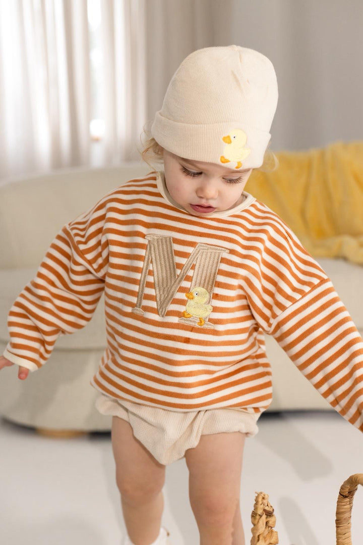 Duck Beanie - embroidered