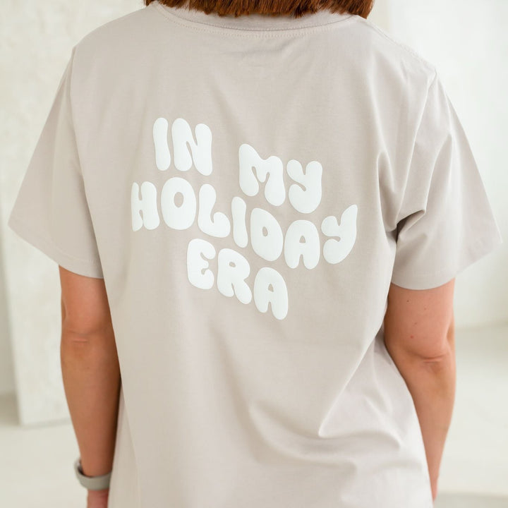 Matching Clay Adult Holiday Tshirt - Bubble Print
