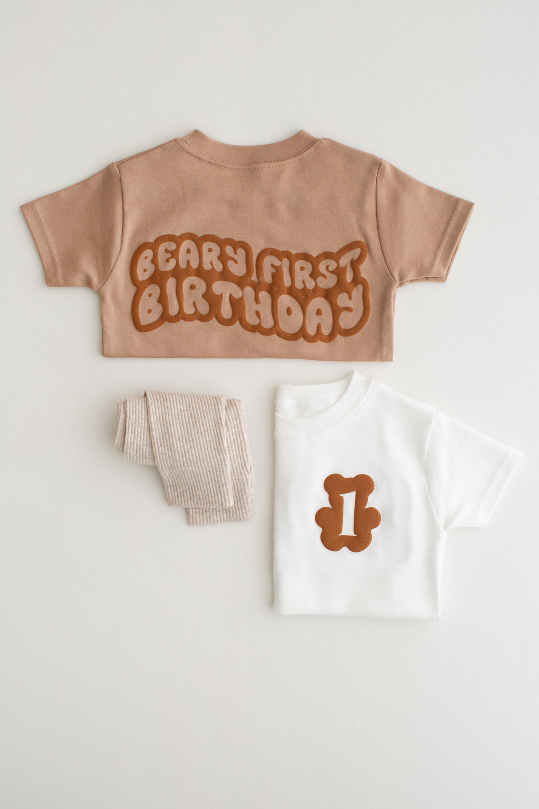 Beary First Bubble Print T-shirt