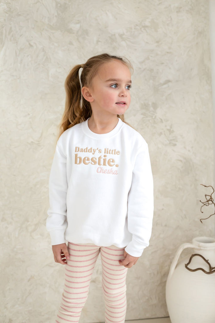 Bestie personalised Sweatshirt - Embroidery