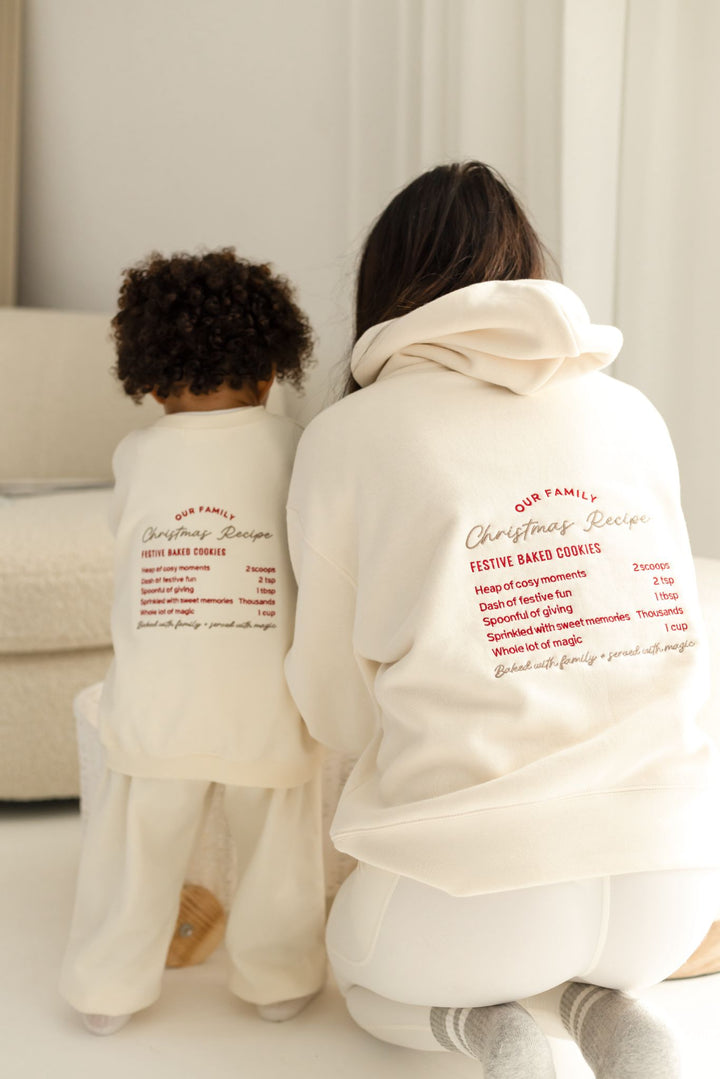Milk + Cookies Vanilla Sweatshirt - Embroidery