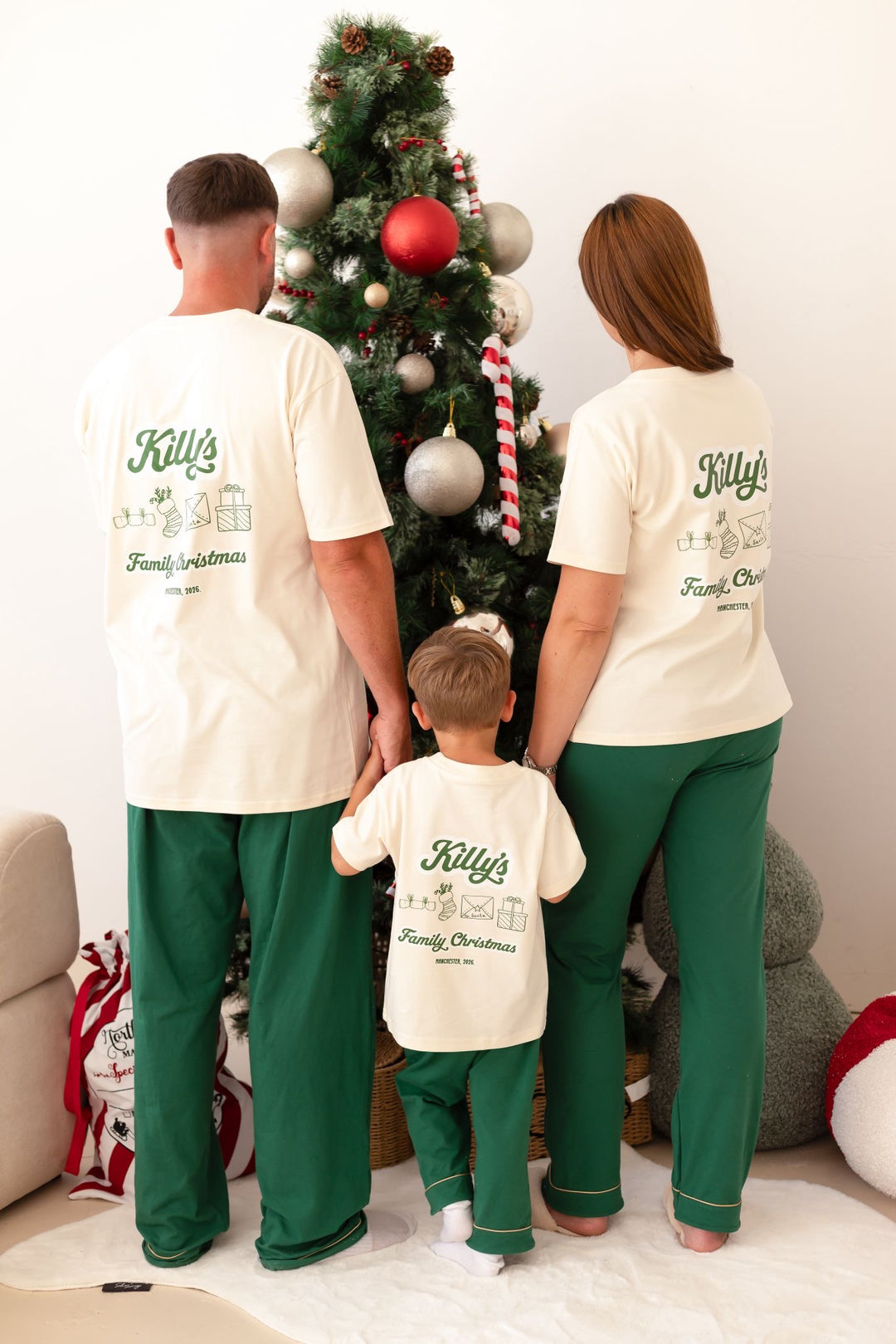 Festive Green Child Set - Print Design