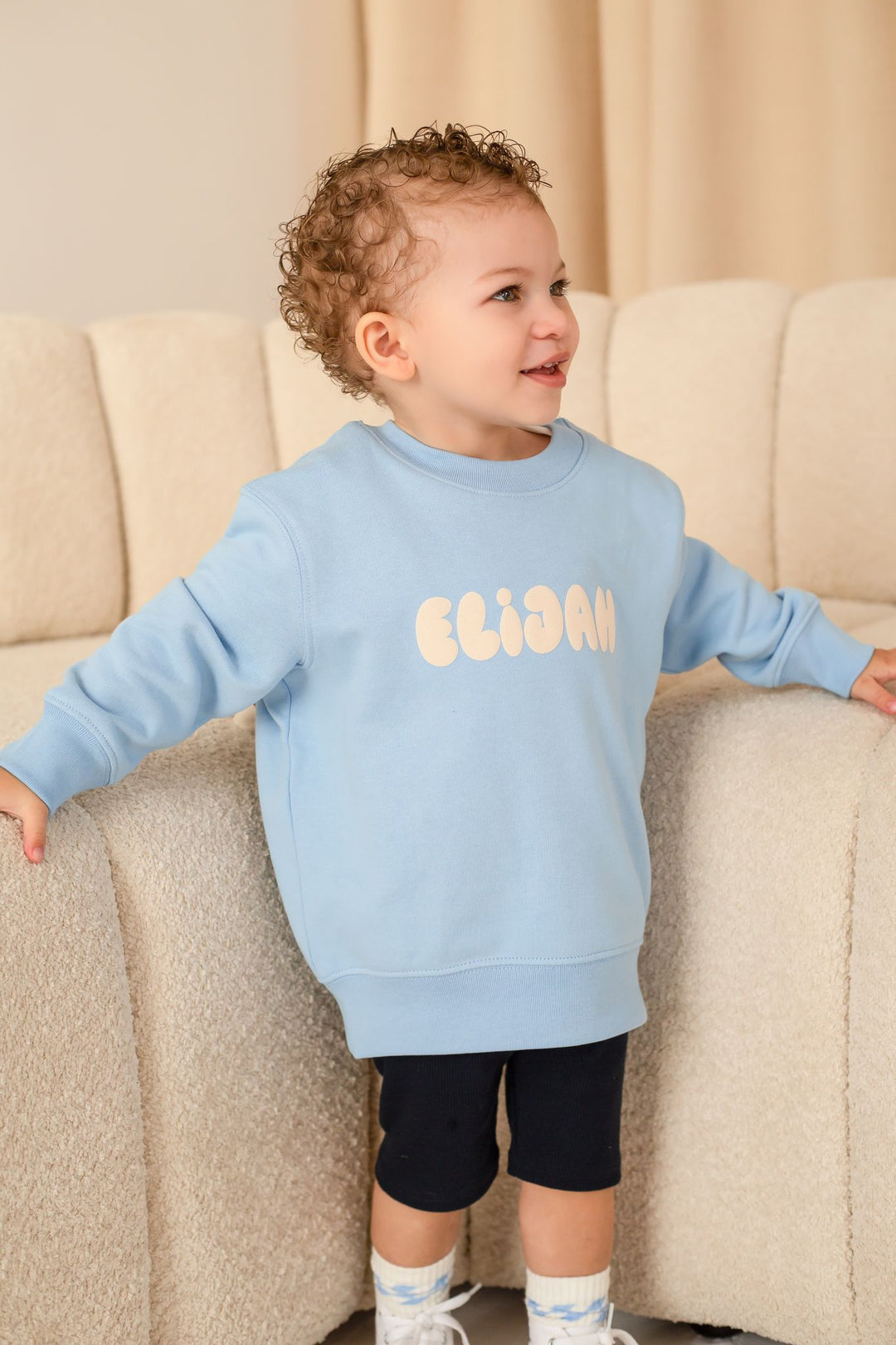 mini flyer Two side sweatshirt - Bubble Print