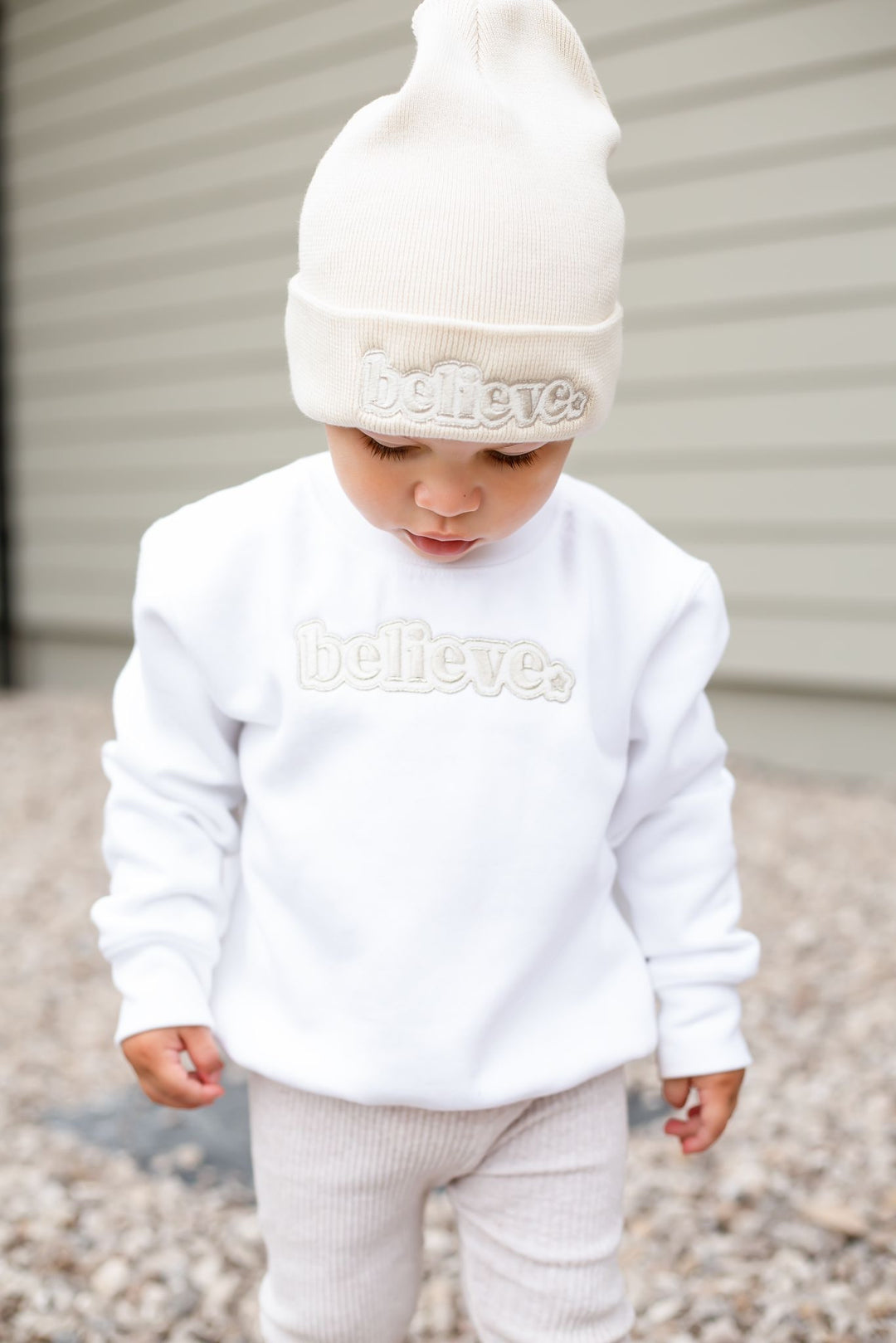 Believe Beanie - Embroidered
