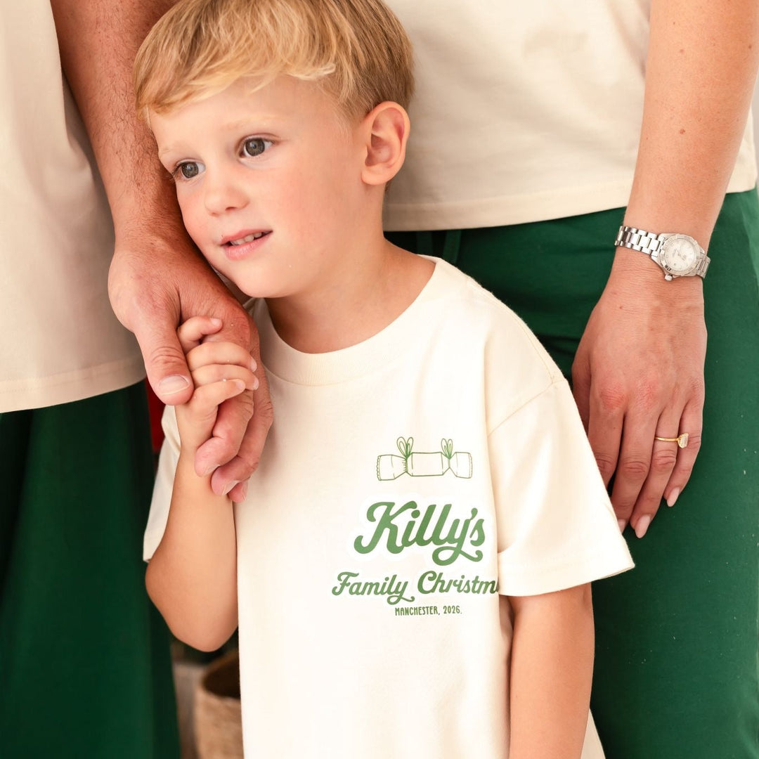 Festive Green Child Set - Print Design