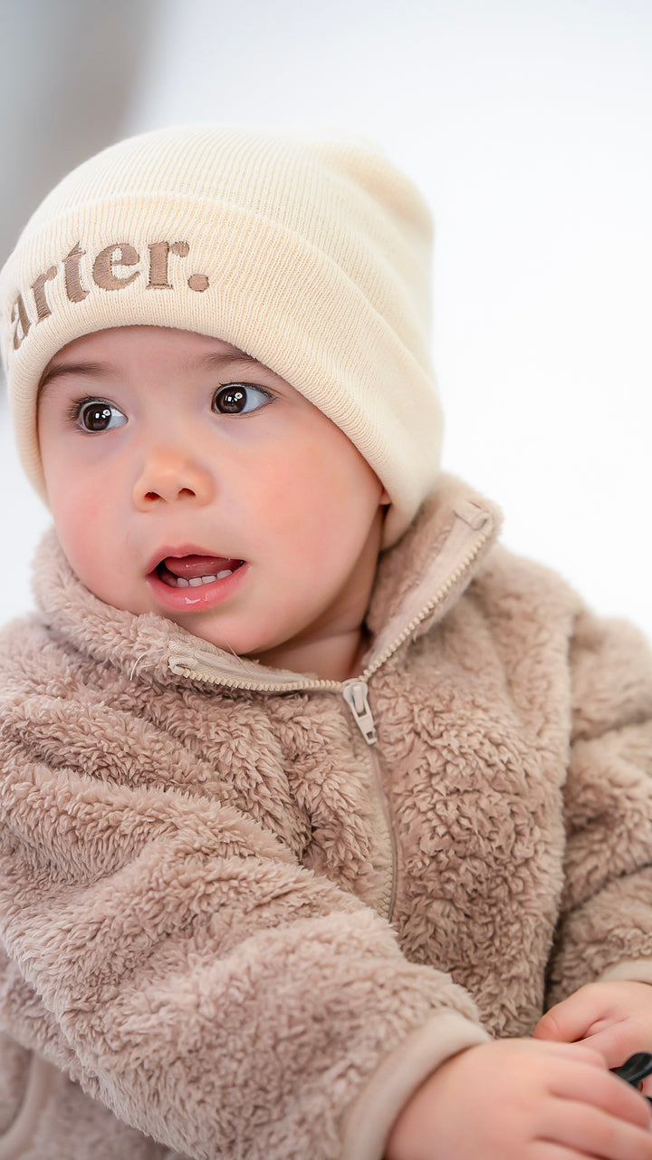 Name Infant Beanie - embroidered