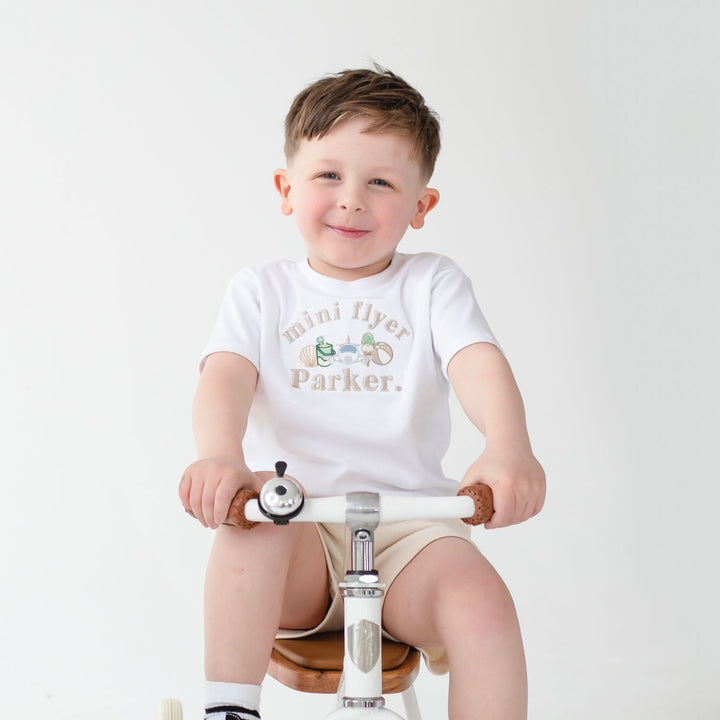 Shell Flyer classic Tshirt - Embroidered