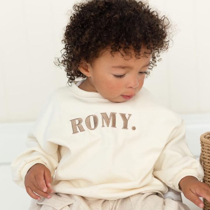 CHILD CHOCOLATE Signature Sweatshirt - Embroidery