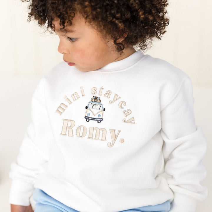 Staycation Classic Sweatshirt - Embroidery