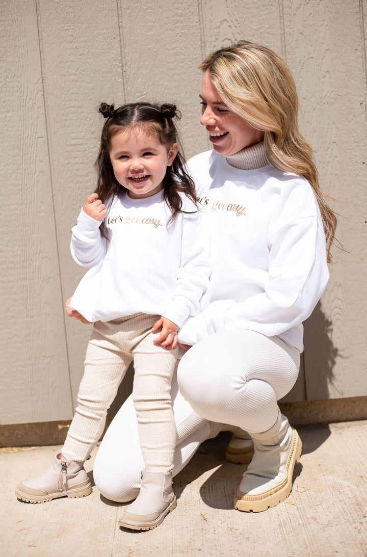 Lets get cosy classic Sweatshirt - Embroidered