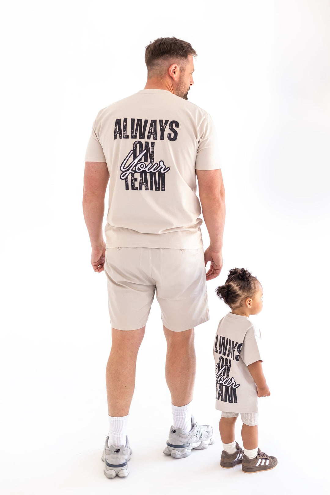 New Always on your team Adult Tshirt - Matching Print