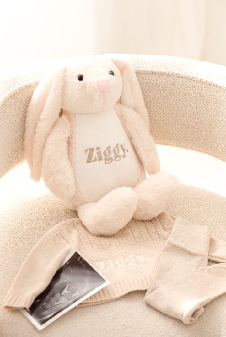 Bunny Large Teddy - Embroidered