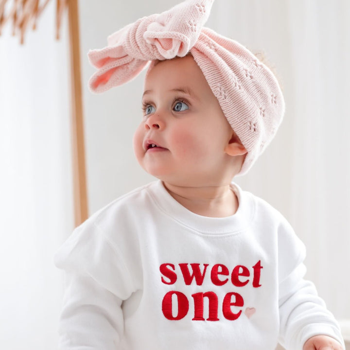 Sweet One design Sweatshirt - Embroidery