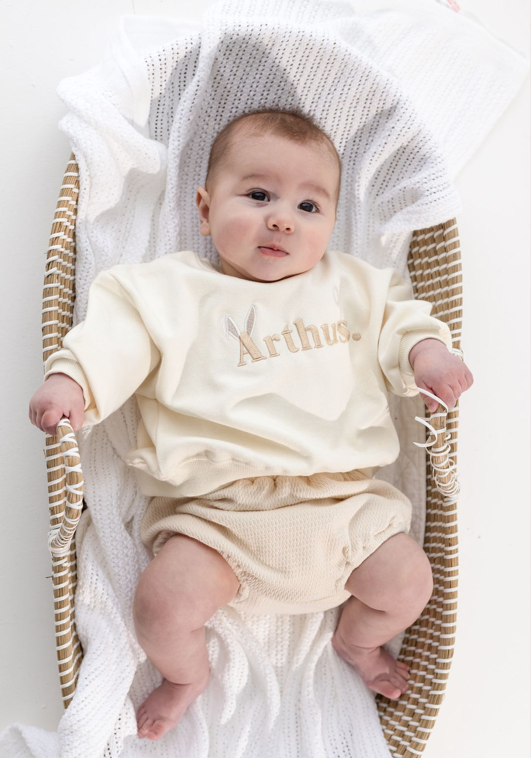 Cream textured Bloomers