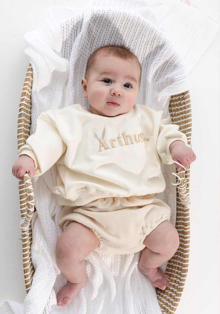 Cream textured Bloomers