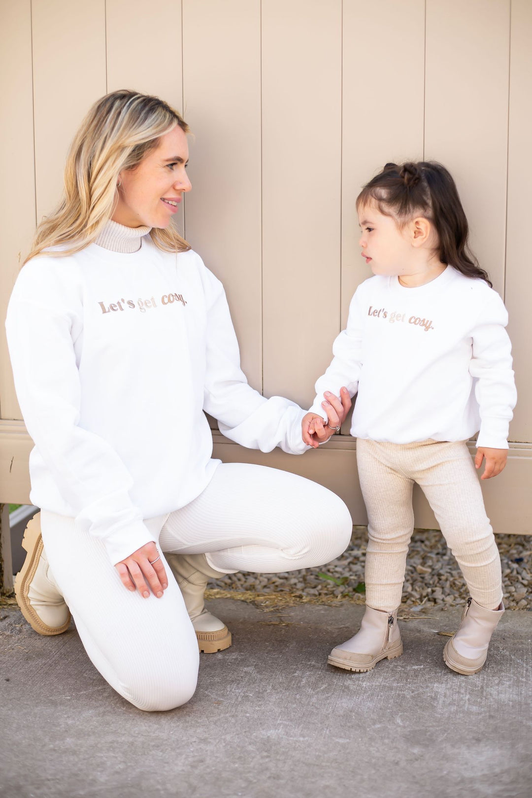 Lets get cosy classic Sweatshirt - Embroidered