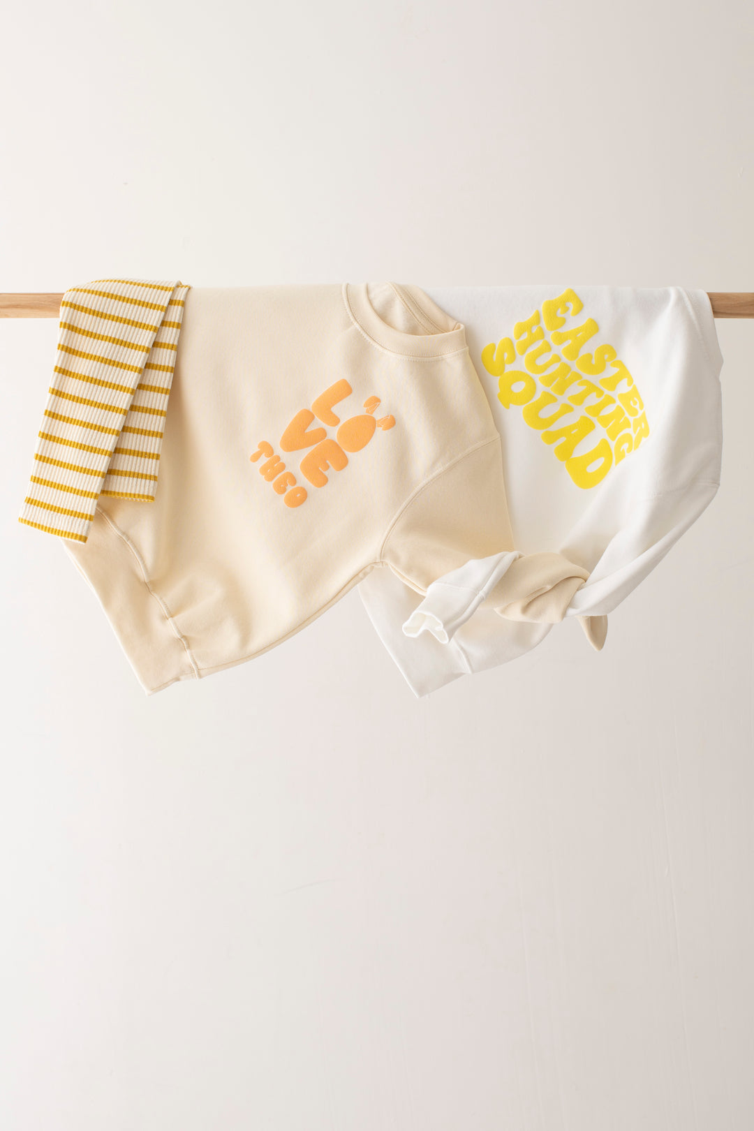 CLASSIC FIT Name Easter Sweatshirt - Bubble print