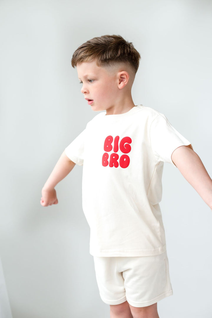 Big sibling era Tshirt - Bubble Print