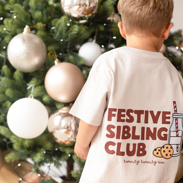 Festive Matching Club T-shirt - Personalised (Print)