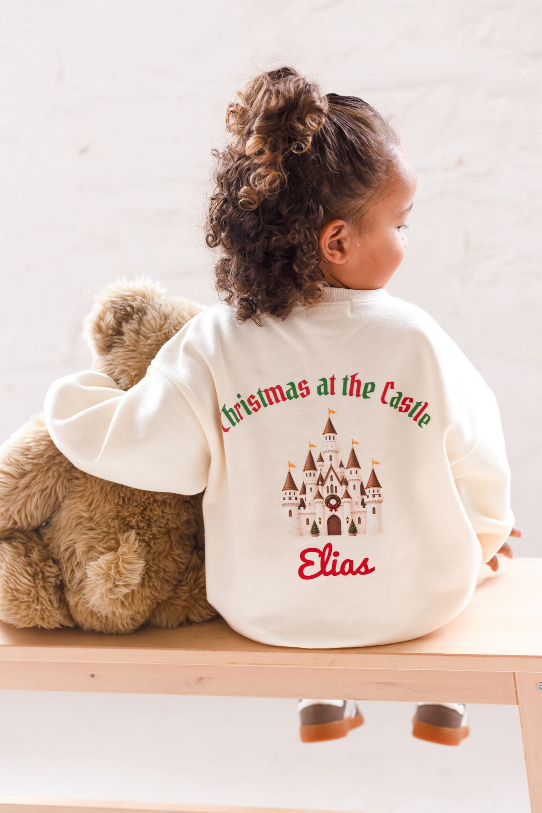 Castle Inspired Festive Personalised Sweatshirt - Print