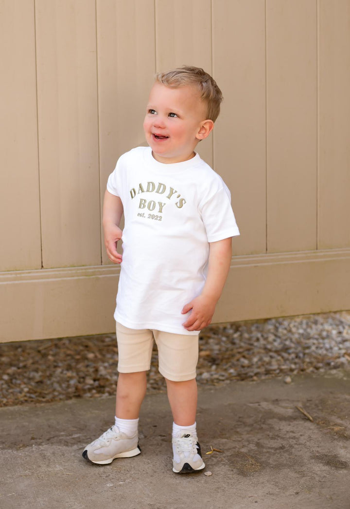 Matching Daddy/Mummy Tshirt Classic - Embroidered
