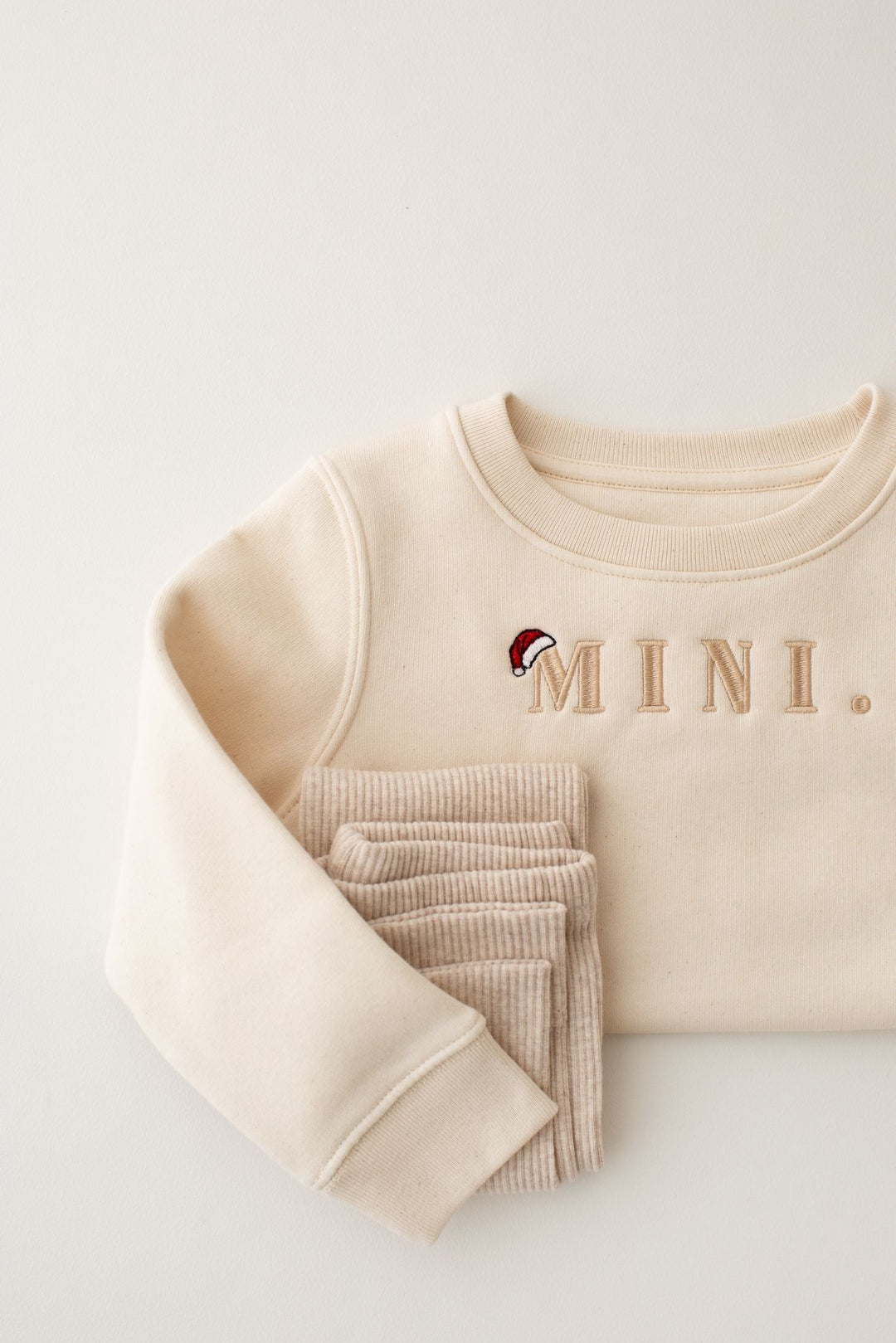 Oatmeal Ribbed Leggings