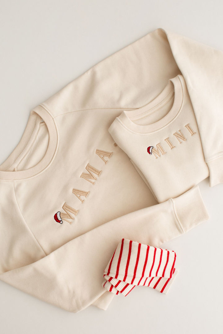 Santa's Adult Sweatshirt - Embroidered