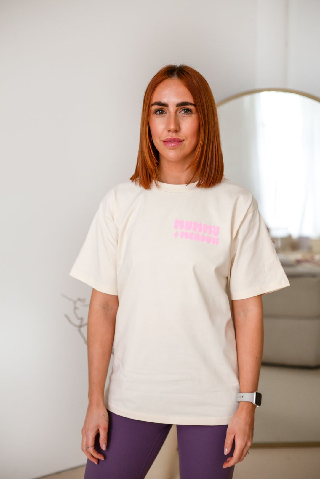 Matching Vanilla Women's Team Tshirt - Bubble Print