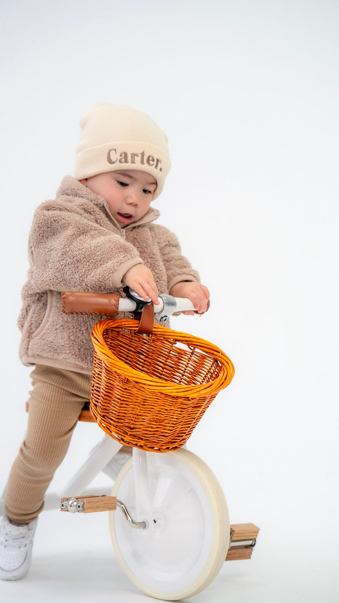 Name Infant Beanie - embroidered