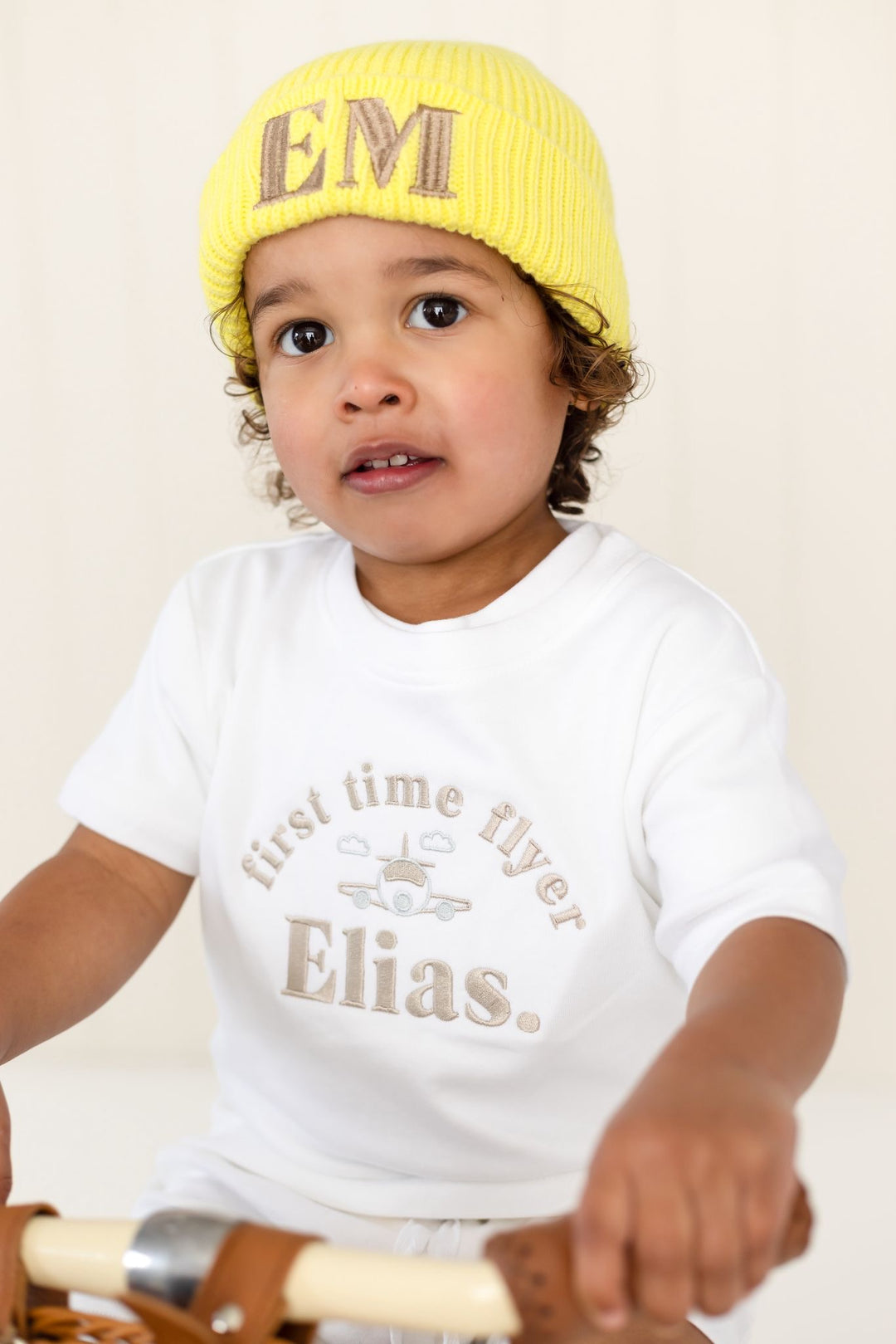 Mini/First Time Flyer Short set - Embroidered