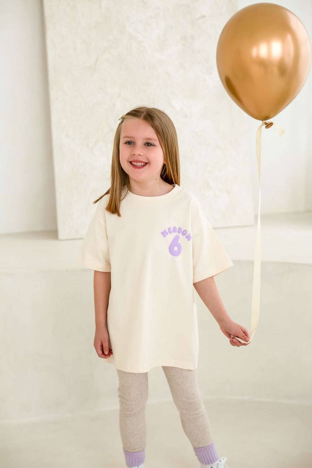 New Birthday Name Tshirt - Bubble Print