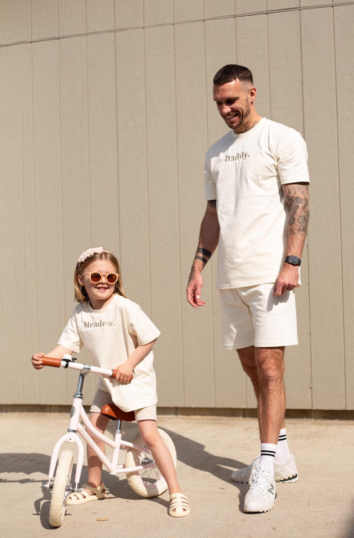 New Style Vanilla Name Tshirt - Embroidered