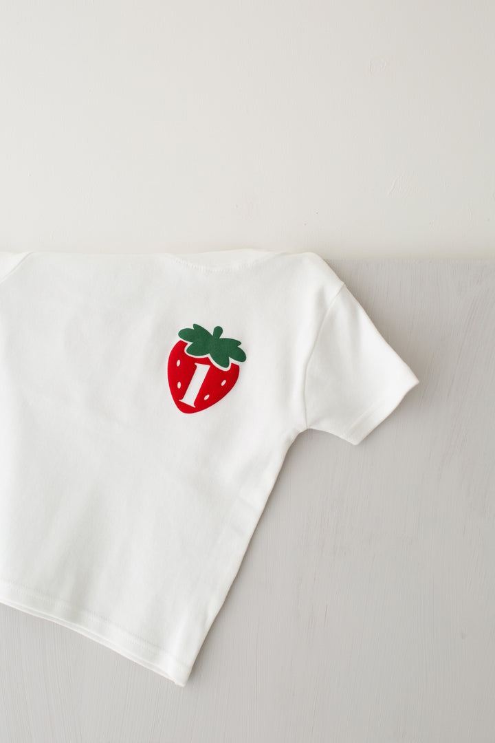 Berry First Bubble Print T-shirt