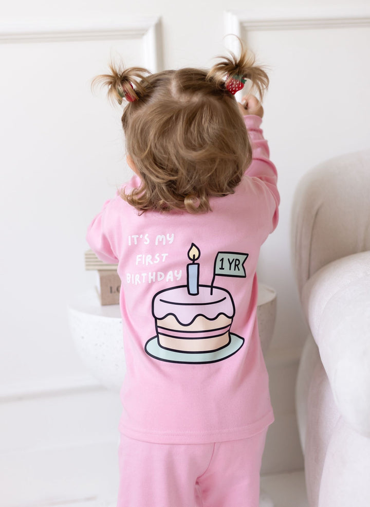 Birthday Pyjama Set - two side print