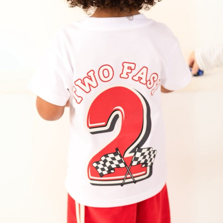 Car Theme Birthday Tshirt - Print