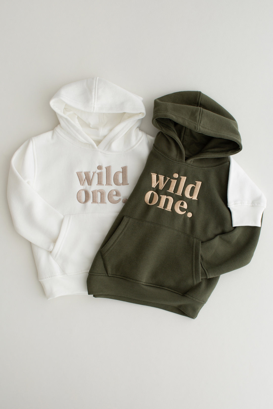 Wild One Birthday Hoodie - Embroidery
