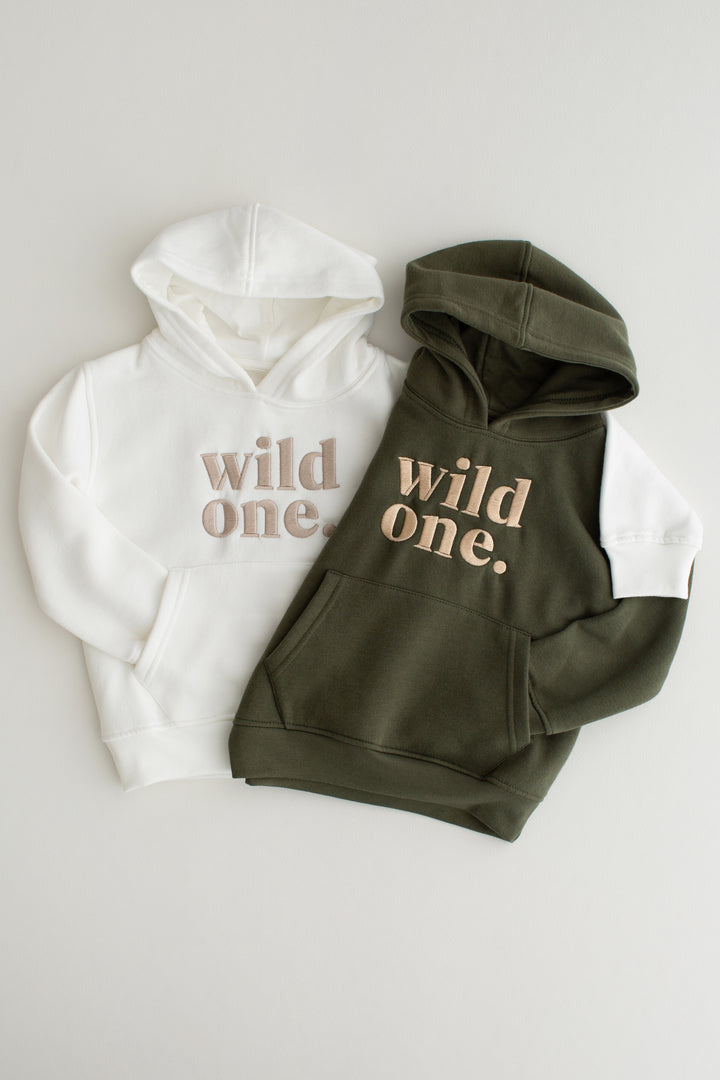 Wild One Birthday Hoodie - Embroidery