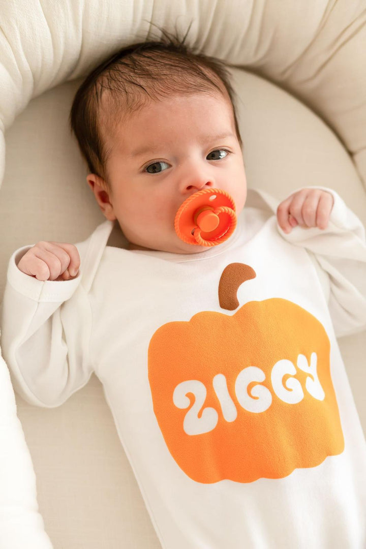 Pumpkin name Design - Bubble Print