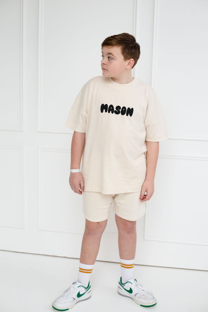 Holiday Children's Matching Tshirt - bubble print