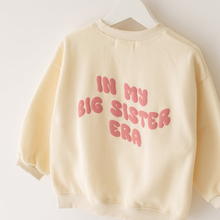 Indi Elle Big Sis Era Swetahsirt - Oversized Fit - Bubble Print