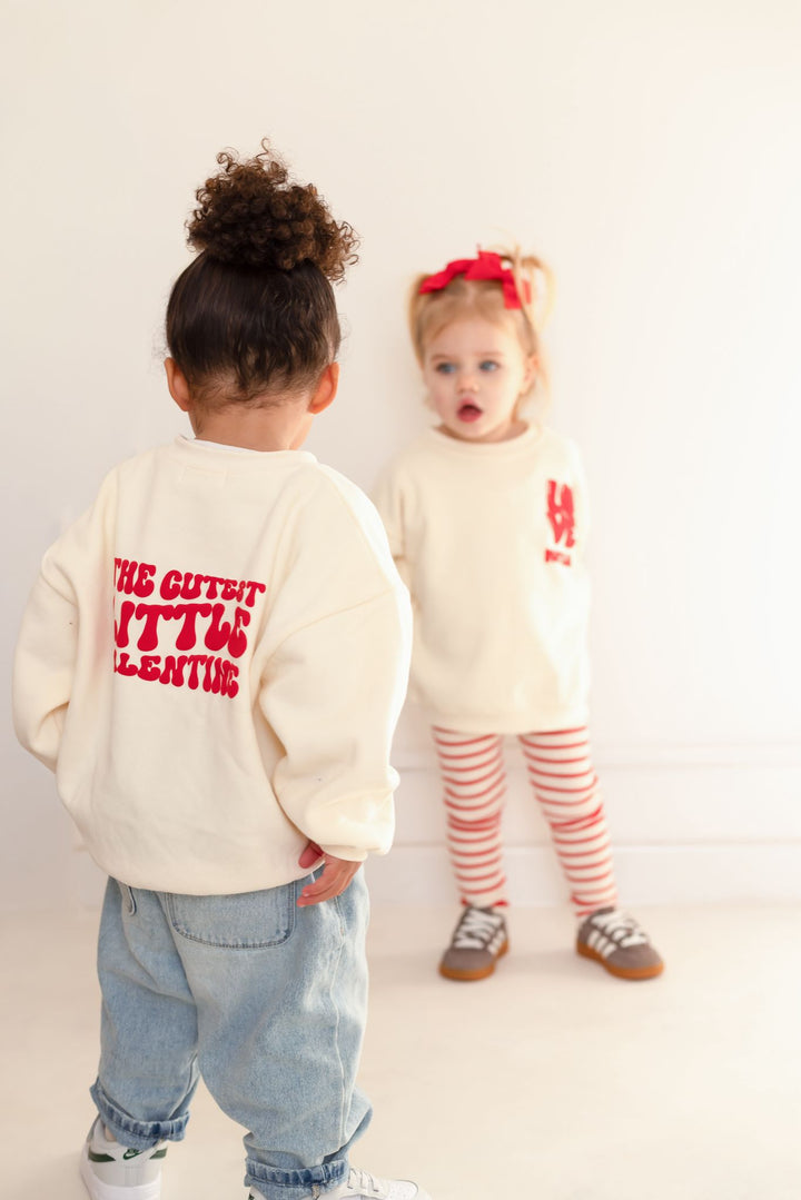 Personalised LOVE Vanilla Sweatshirt - Print