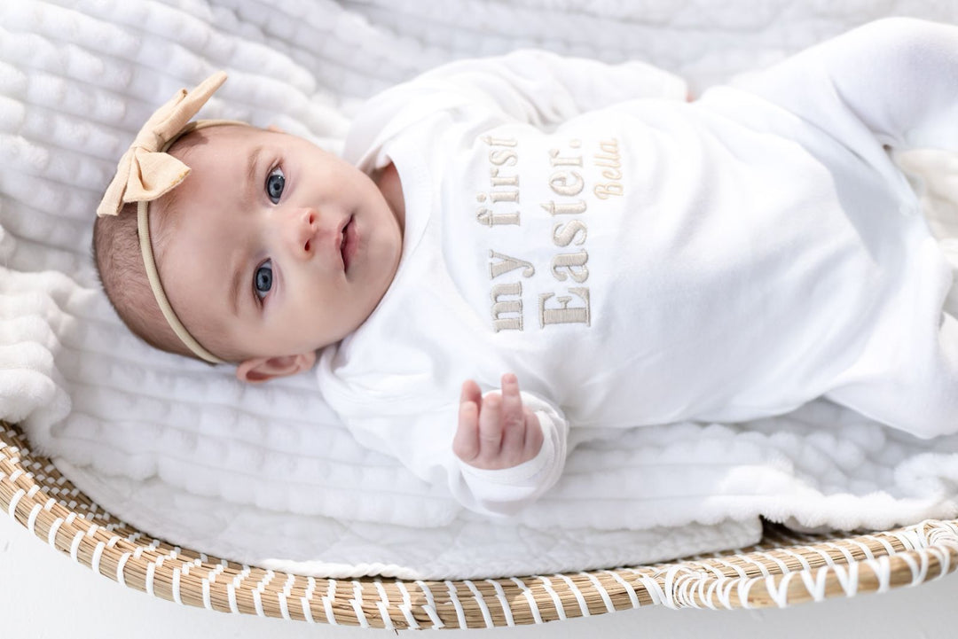 2026 My First Easter Rompersuit - Embroidery