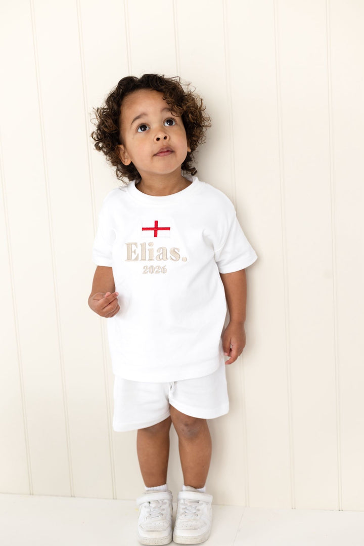 World Cup Flag Short set - Embroidered