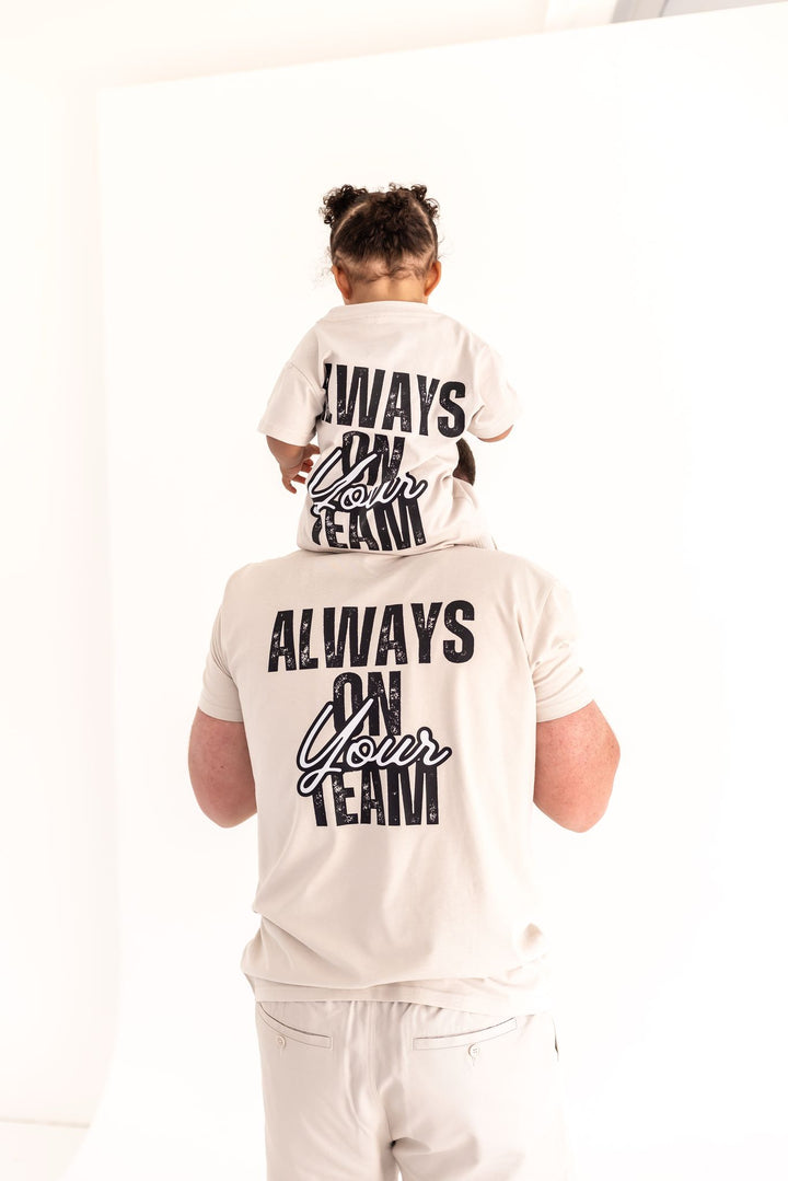 Always on your team Tshirt - Child Matching Print